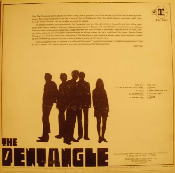 <em>The Pentangle</em> front cover