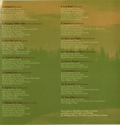<em>After The Long Night / Playing The Game</em> booklet back