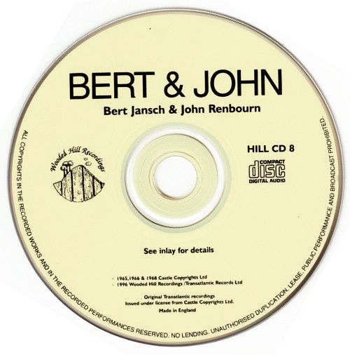 <em>Bert And John</em> CD