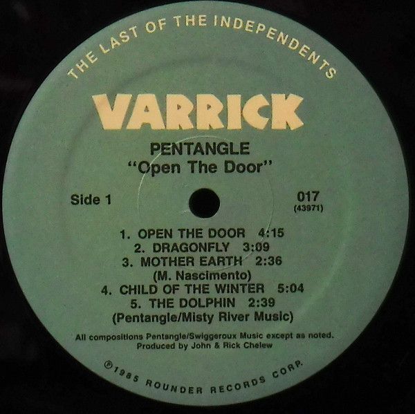 <em>Open The Door</em> LP side 1