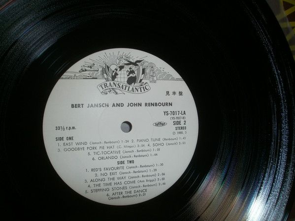 <em>Bert And John</em> LP side two