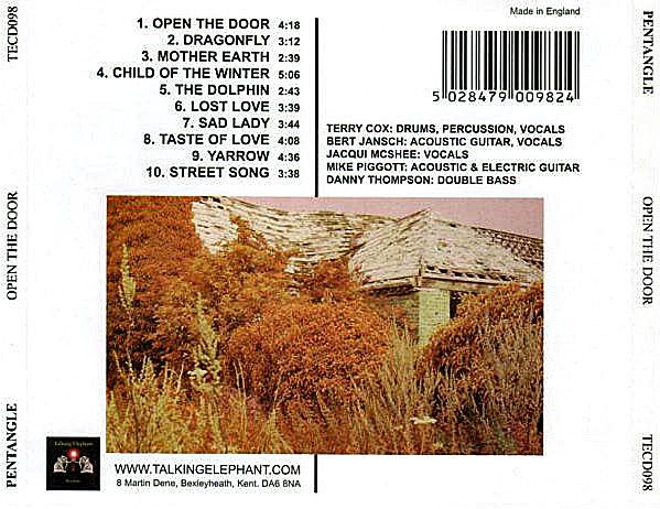 <em>Open The Door</em> back cover