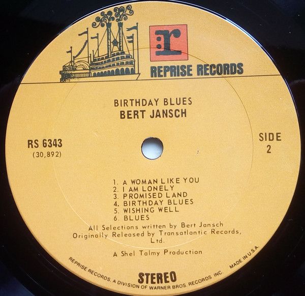 <em>Birthday Blues</em> LP side two