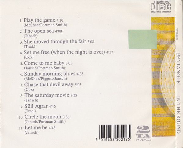 <em>In The Round</em> back cover