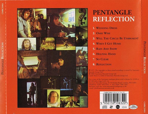 <em>Reflection</em> back cover