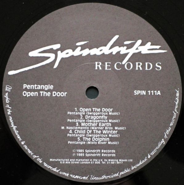 <em>Open The Door</em> LP side 1