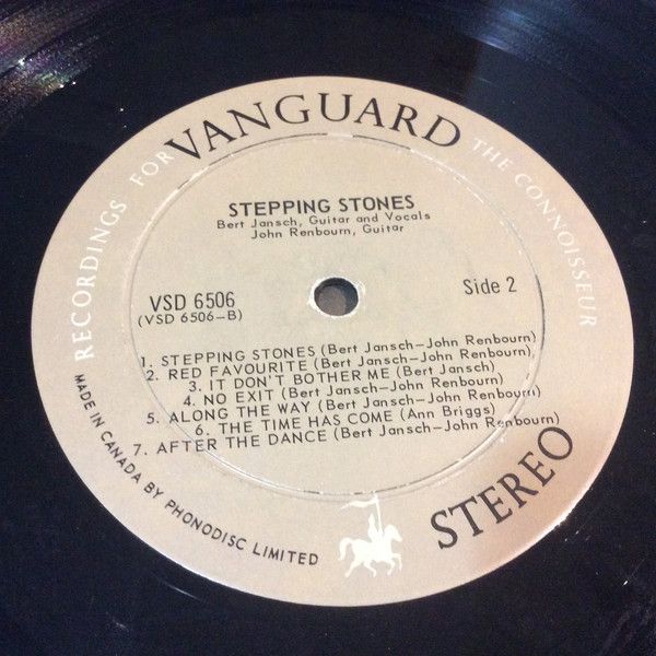 <em>Stepping Stones</em> LP side two (Canada)