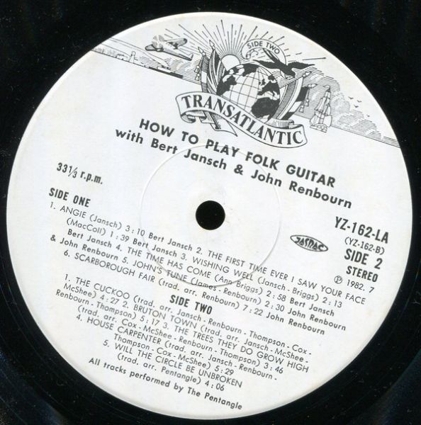 <em>How To Play Folk Guitar With</em> disc detail back