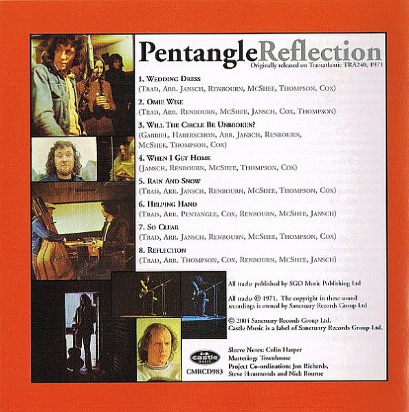 <em>Reflection</em> booklet back