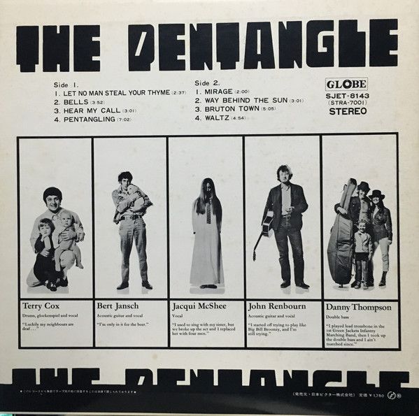 <em>The Pentangle</em> back cover