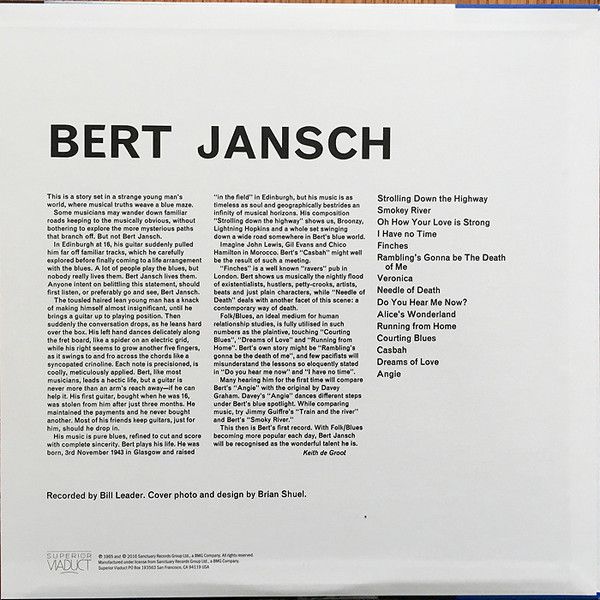 <em>Bert Jansch</em> back cover