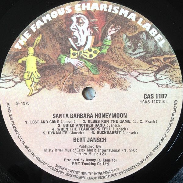 <em>Santa Barbara Honeymoon</em> LP side two