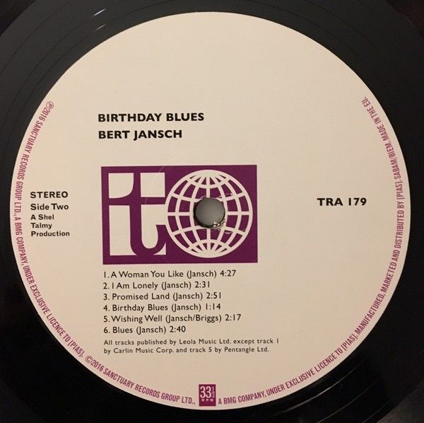 <em>Birthday Blues</em> LP side two