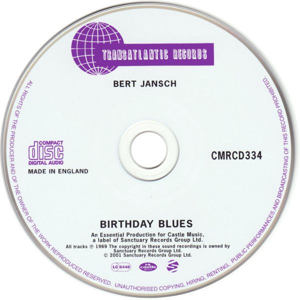 <em>Birthday Blues</em> CD