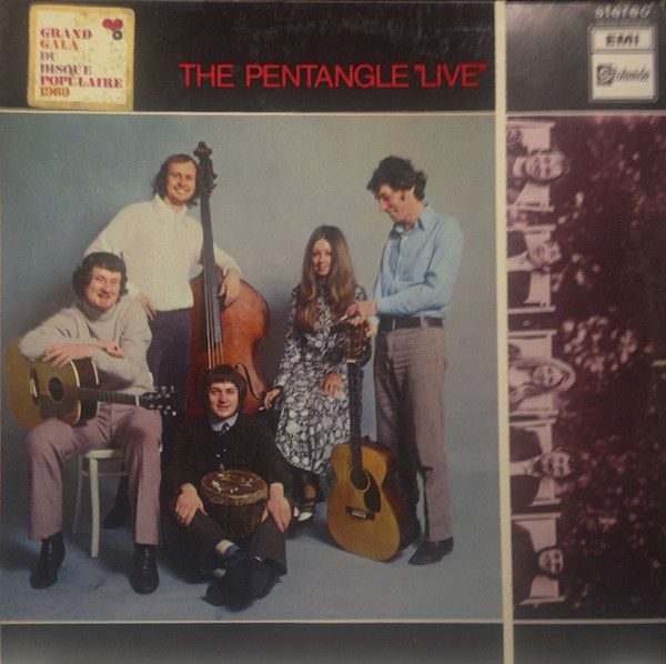 <em>The Pentangle “Live”</em> front cover