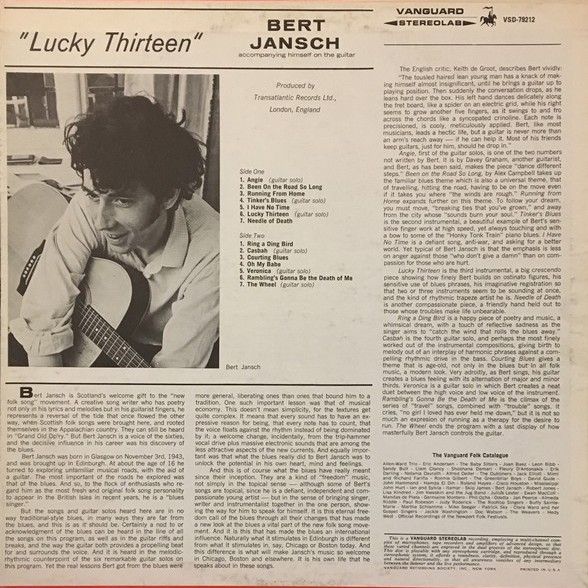 <em>Lucky Thirteen</em> back cover