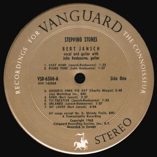 <em>Stepping Stones</em> LP side one (US)