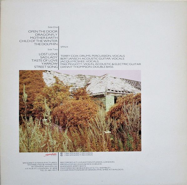 <em>Open The Door</em> back cover