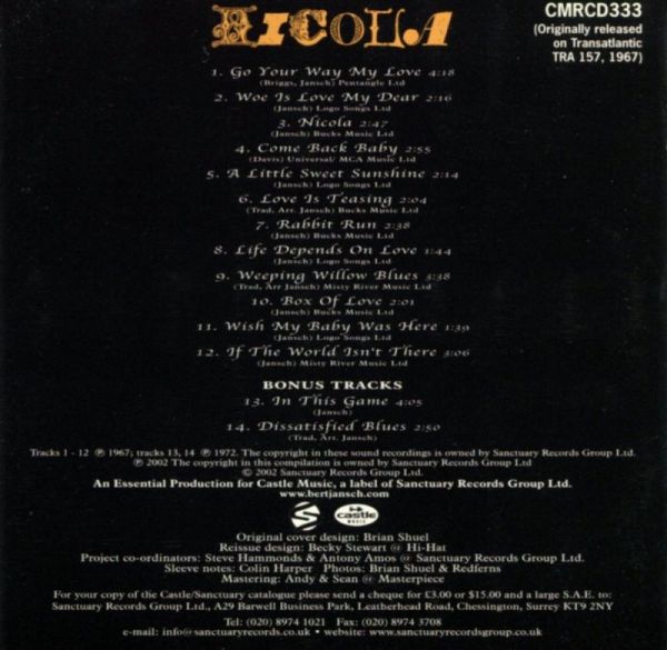 <em>Nicola</em> booklet back