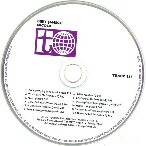 <em>Nicola</em> CD