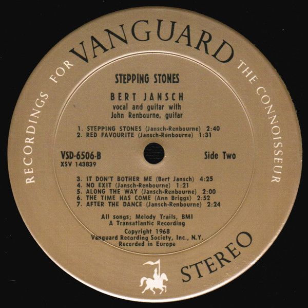 <em>Stepping Stones</em> LP side two (US)