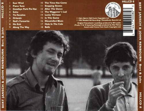 <em>Bert And John</em> back cover