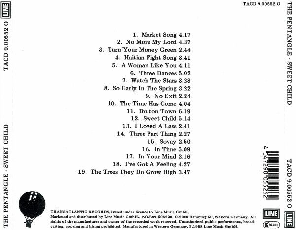 <em>Sweet Child</em> back cover