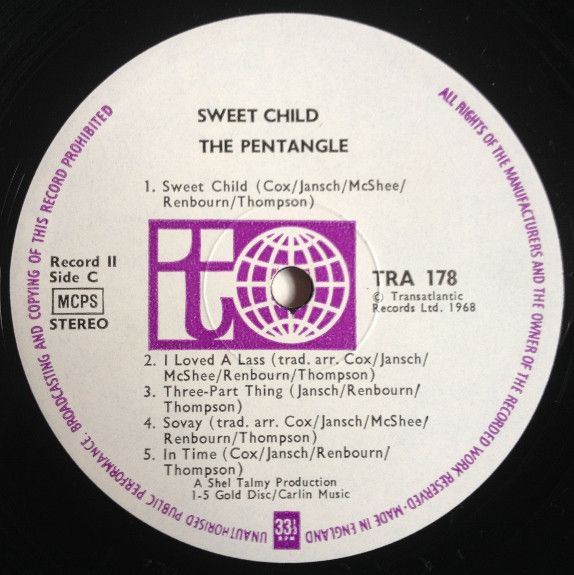 <em>Sweet Child</em> LP 2, side C