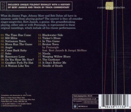 <em>Legend: The Classic Recordings</em> back cover