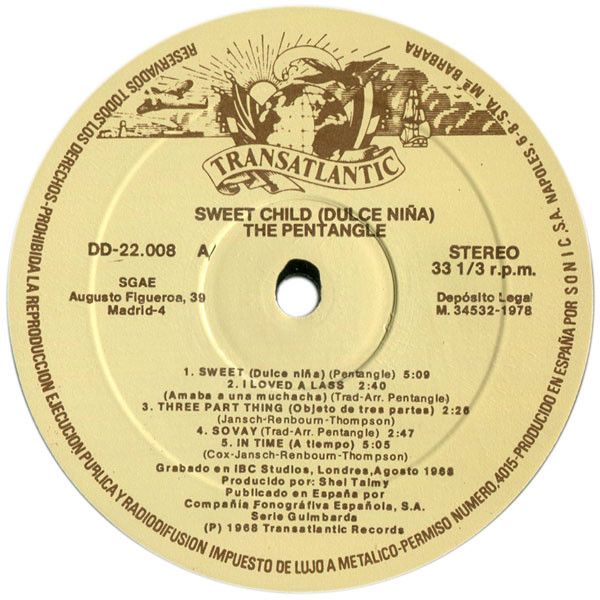 <em>Sweet Child</em> LP 2 side A