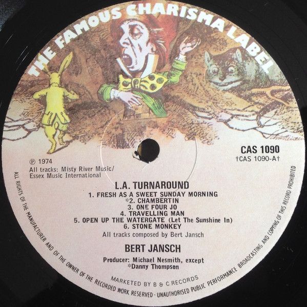 <em>L.A. Turnaround</em> LP side one