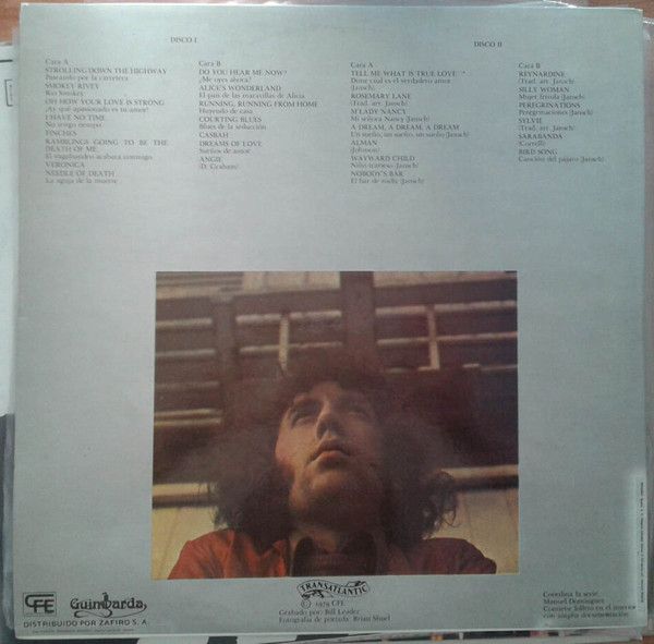 <em>Bert Jansch / Rosemary Lane</em> back cover
